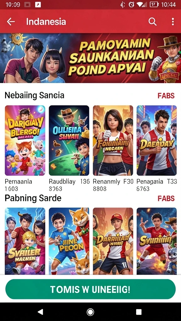bosvip88 - Screenshot menunjukkan tampilan awal aplikasi BOSVIP88.