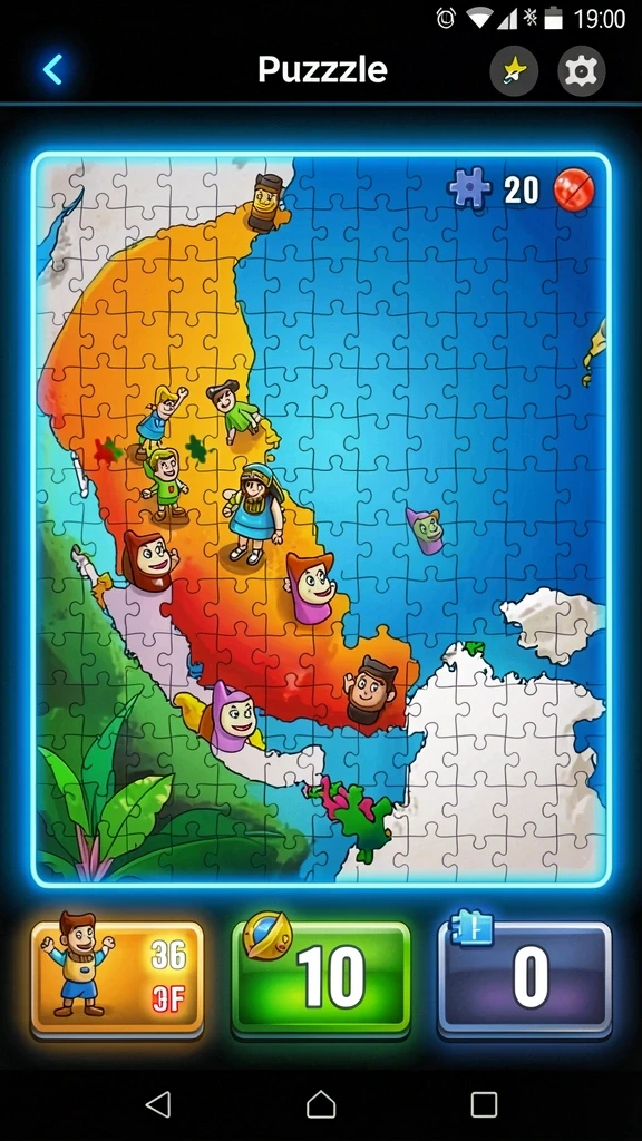kkrp - Screenshot menunjukkan mode multiplayer dengan pemain yang bersaing.