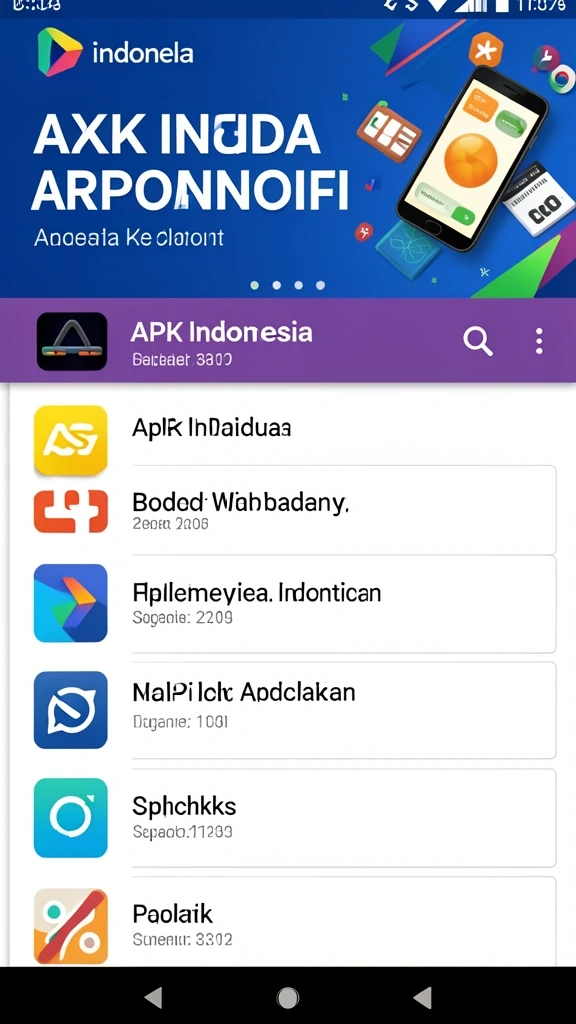 qtgame - Tampilan menu utama yang sederhana dan mudah dinavigasi.